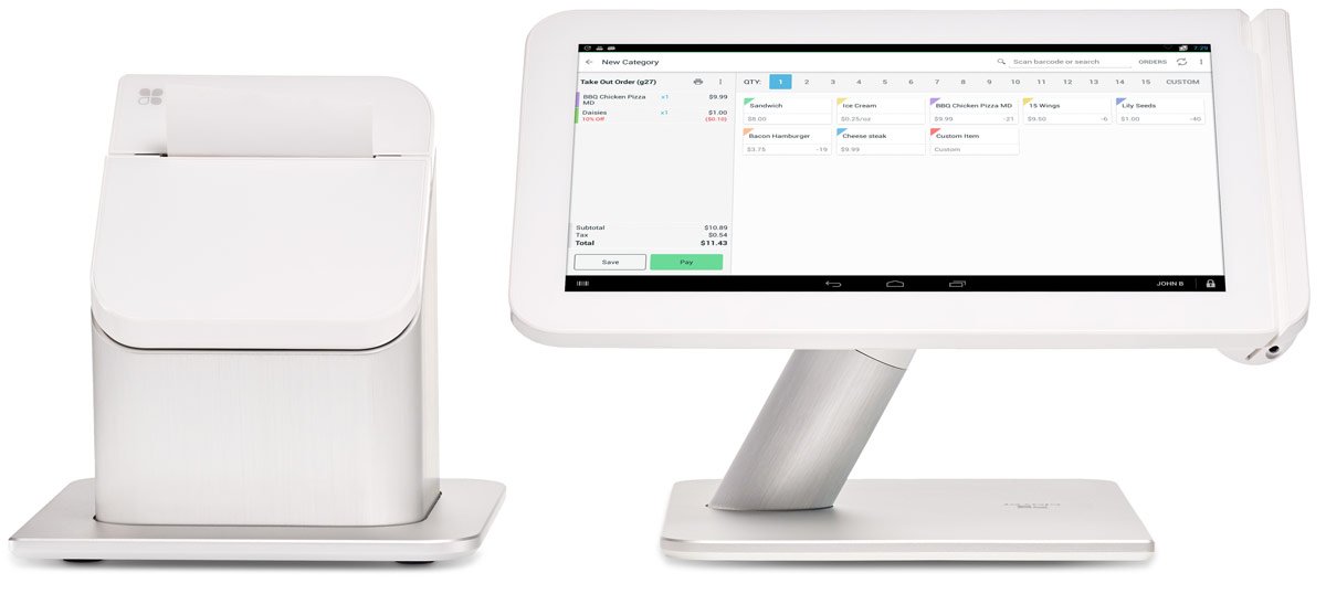 Crawfield Credit Union Clover POS Station
